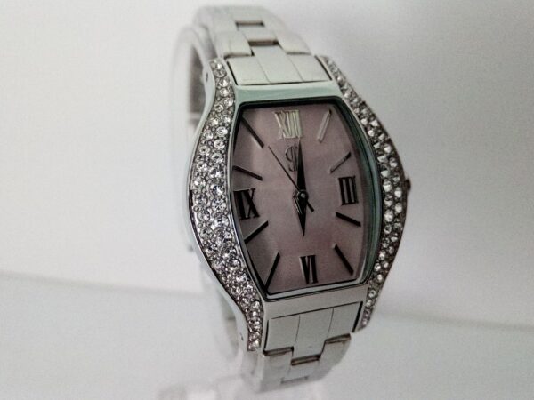 FMD branded Jennifer Lopez All Stainless Steel Quartz Wristwatch fmdjl519 - Image 3