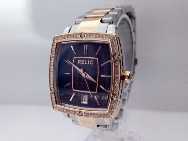 RELIC All Stainless Steel Japan Movement Quartz Wristwatch zr34175 - Image 3