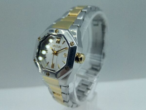 Relic All Stainless Steel Japan Movement Quartz Wristwatch zr34190 - Image 3