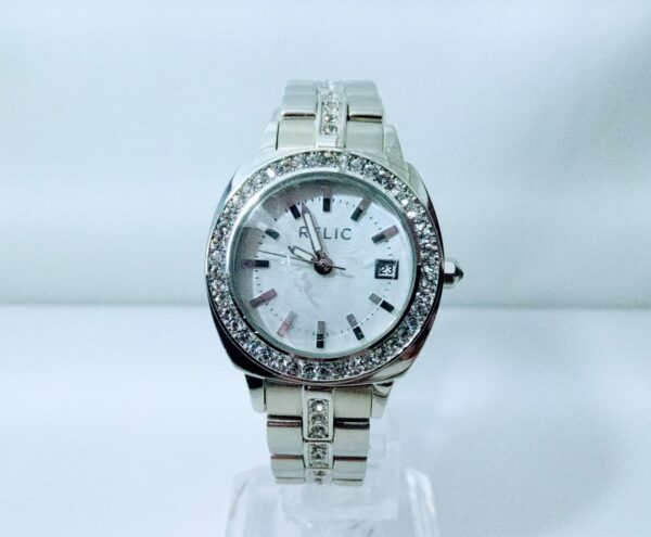 Relic All Stainless Steel Japan Quartz Movement Wristwatch zr12035