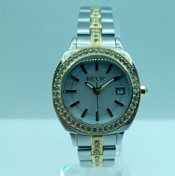 Relic All Stainless Steel Japan Movement Quartz Wristwatch zr12036