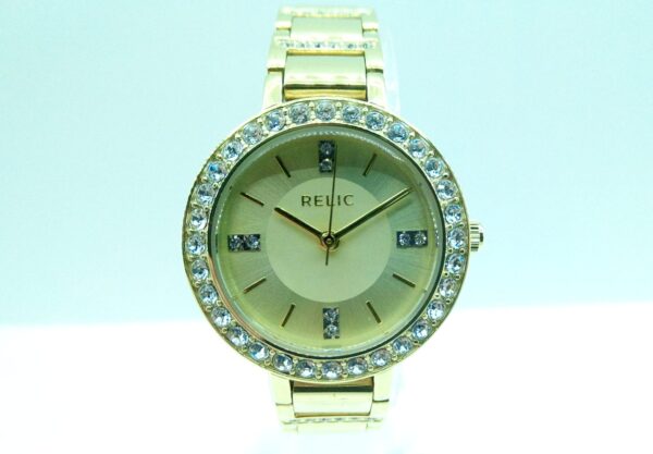 Relic All Stainless Steel Japan Movement Quartz Wristwatch zr34216