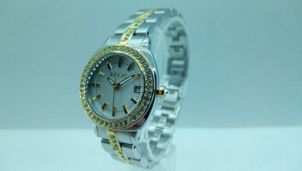Relic All Stainless Steel Japan Movement Quartz Wristwatch zr12036 - Image 2