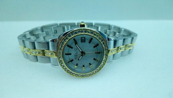 Relic All Stainless Steel Japan Movement Quartz Wristwatch zr12036 - Image 4