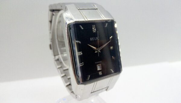 Relic Diamond All Stainless Steel Japan Movement Quartz Wristwatch zr77144 - Image 2