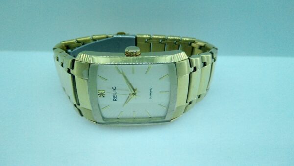Relic All Stainless Steel Japanese Movement Quartz Wristwatch zr77292 - Image 4