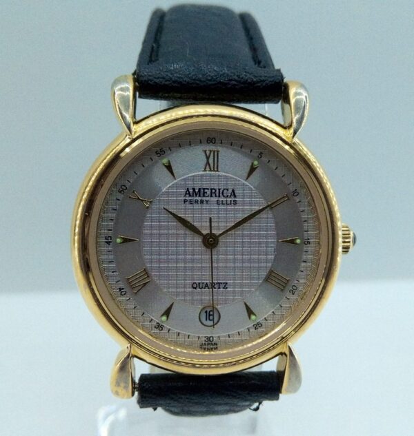 Perry Ellis America Japan Movement Quartz Wristwatch