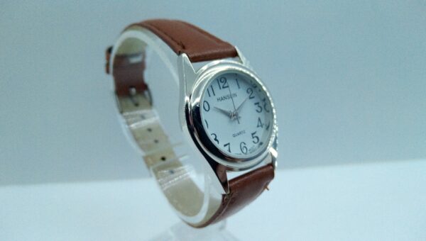 Hanslin Japan Movement Faux Leather Quartz Wristwatch - Image 3