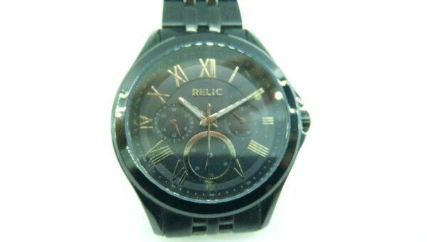 Relic All Stainless Steel Japan Movement Quartz Wristwatch zr15820 - Image 5