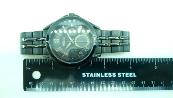 Relic All Stainless Steel Japan Movement Quartz Wristwatch zr15820 - Image 7